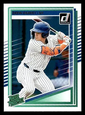 2025 Donruss #157 Drew Gilbert - Baseball Card Single