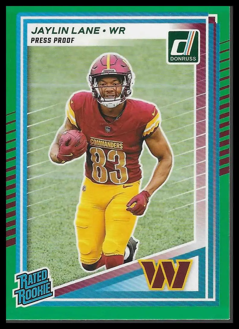 2025 Donruss #157 Quincy Williams Press Proofs Green - Football Card Single