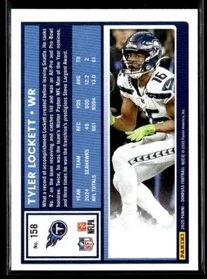 2025 Donruss #158 Tyler Lockett - Football Card Single