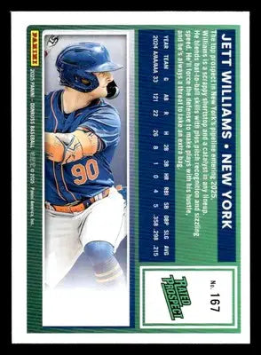 2025 Donruss #167 Jett Williams - Baseball Card Single