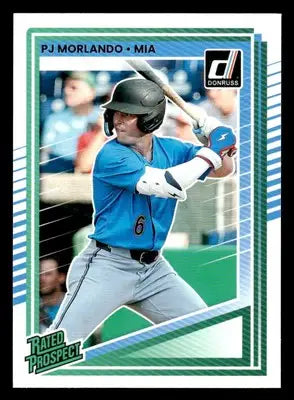 2025 Donruss #168 PJ Morlando - Baseball Card Single