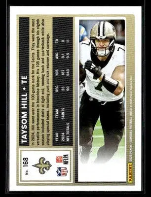2025 Donruss #168 Taysom Hill - Football Card Single