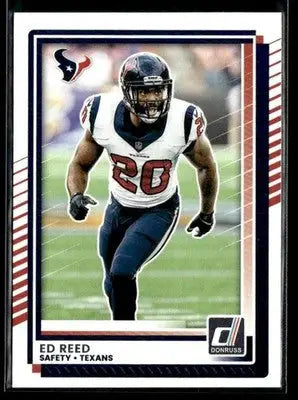 2025 Donruss #176 Ed Reed - Football Card Single