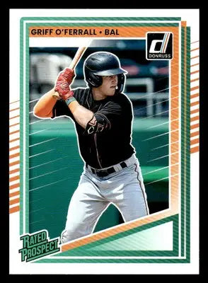 2025 Donruss #177 Griff O’Ferrall - Baseball Card Single