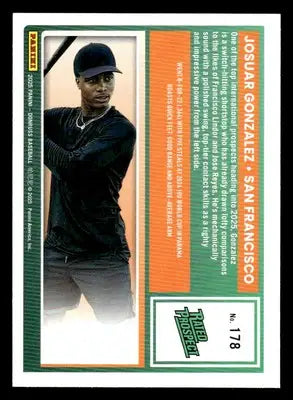 2025 Donruss #178 Josuar Gonzalez - Baseball Card Single