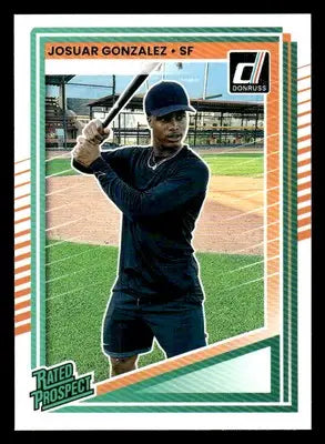 2025 Donruss #178 Josuar Gonzalez - Baseball Card Single