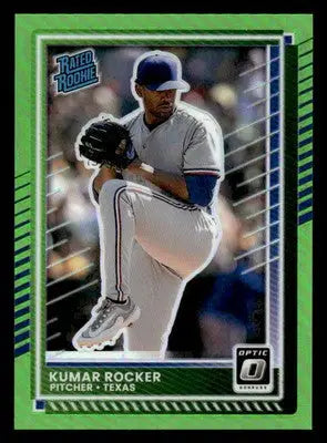 2025 Donruss #18 Kumar Rocker Optic Lime Green - #44/149 - Baseball Card Single