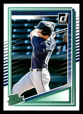 2025 Donruss #180 Colt Emerson - Baseball Card Single