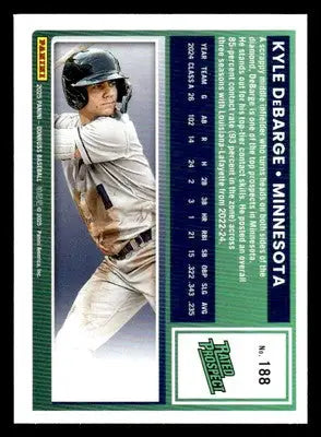 2025 Donruss #188 Kyle DeBarge - Baseball Card Single