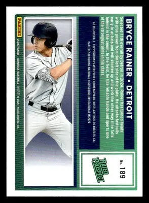 2025 Donruss #189 Bryce Rainer - Baseball Card Single