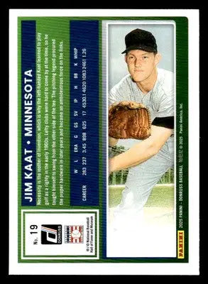 2025 Donruss #19 Jim Kaat - Baseball Card Single