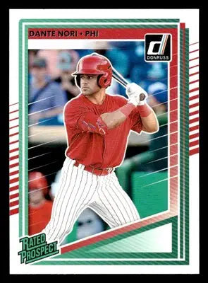 2025 Donruss #190 Dante Nori - Baseball Card Single