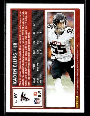 2025 Donruss #190 Kaden Elliss - Football Card Single