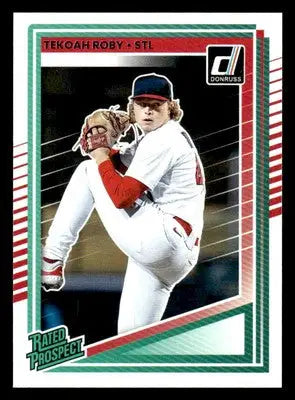 2025 Donruss #196 Tekoah Roby - Baseball Card Single