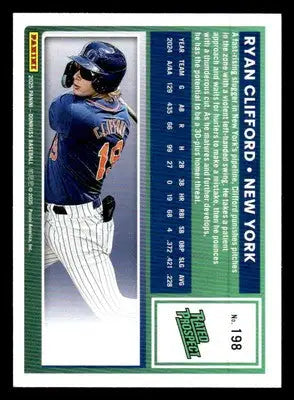 2025 Donruss #198 Ryan Clifford - Baseball Card Single
