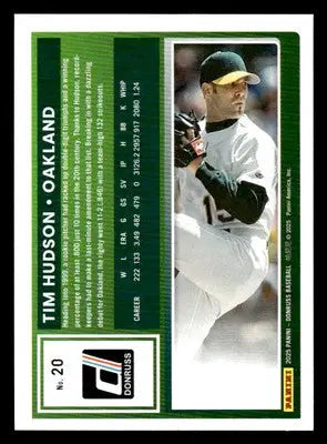 2025 Donruss #20 Tim Hudson - Baseball Card Single