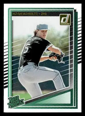 2025 Donruss #200 Noah Schultz Holo - Baseball Card Single