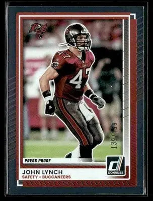 2025 Donruss #202 John Lynch Silver Press Proof #139/199 - Football Card Single