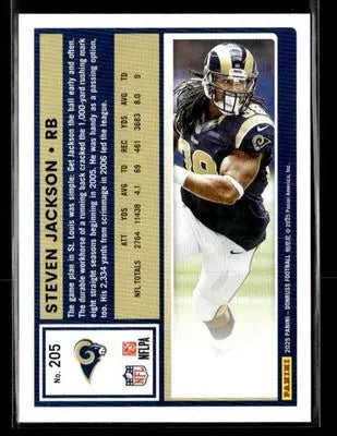 2025 Donruss #205 Steven Jackson - Football Card Single