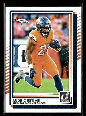 2025 Donruss #208 Audric Estime - Football Card Single