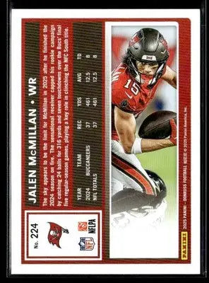 2025 Donruss #224 Jalen McMillan - Football Card Single