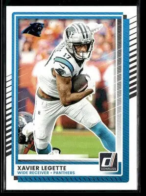 2025 Donruss #240 Xavier Legette Carolina Panthers - Football Card Single