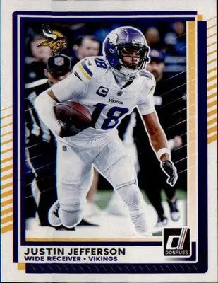 2025 Donruss #242 Justin Jefferson - Football Card Single