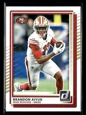 2025 Donruss #249 Brandon Aiyuk - Football Card Single