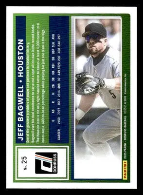 2025 Donruss #25 Jeff Bagwell - Baseball Card Single