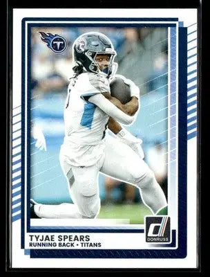 2025 Donruss #256 Tyjae Spears - Football Card Single