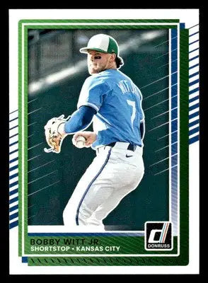 2025 Donruss #27 Bobby Witt Jr - Baseball Card Single