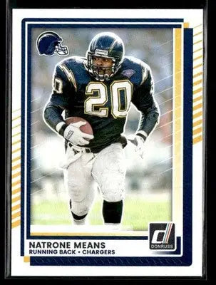 2025 Donruss #288 Natrone Means - Football Card Single