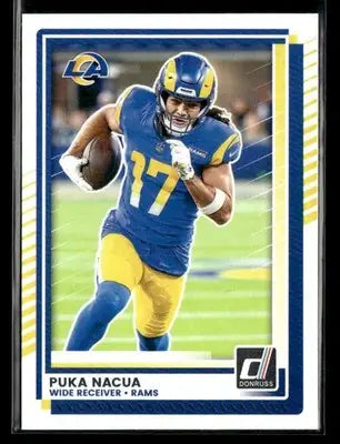 2025 Donruss #289 Puka Nacua Los Angeles Rams - Football Card Single