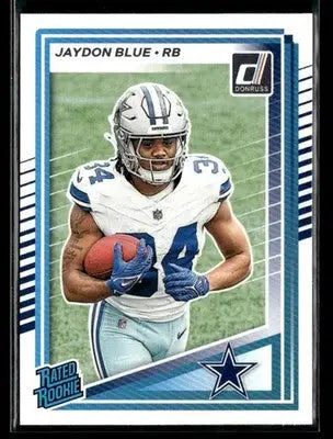 2025 Donruss #308 Jaydon Blue Rated Rookie - Football Card Single