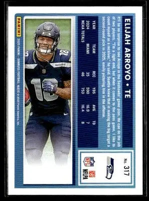 2025 Donruss #317 Elijah Arroyo - Football Card Single