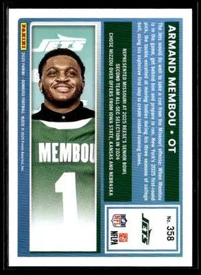 2025 Donruss #358 Armand Membou Rated Rookies