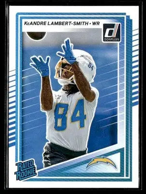 2025 Donruss #367 Keandre Lambert-Smith Rated Rookies - Football Card Single