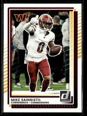 2025 Donruss #38 Mike Sainristil - Football Card Single