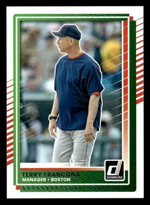 2025 Donruss #38 Terry Francona - Baseball Card Single