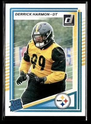 2025 Donruss #391 Derrick Harmon Rated Rookie - Football Card Single