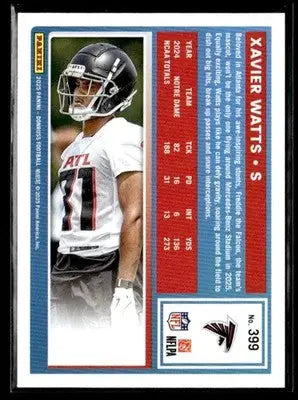 2025 Donruss #399 Xavier Watts Rated Rookies - Football Card Single