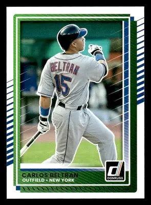 2025 Donruss #4 Carlos Beltran - Baseball Card Single