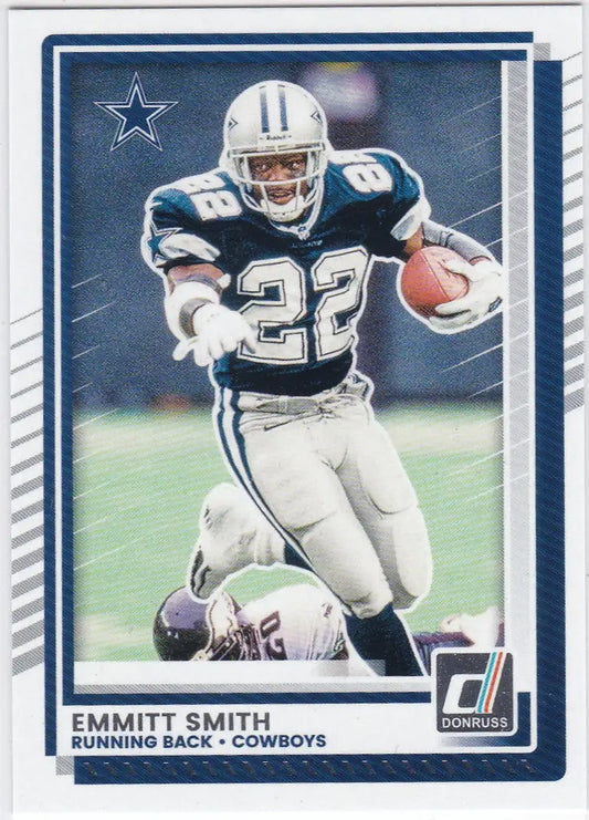 2025 Donruss #4 Emmitt Smith Aqueous Test Dallas Cowboys - Football Card Single