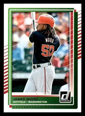 2025 Donruss #41 James Wood - Baseball Card Single