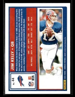 2025 Donruss #44 Jim Kelly - Football Card Single