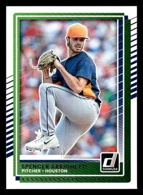 2025 Donruss #47 Spencer Arrighetti - Baseball Card Single