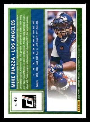 2025 Donruss #48 Mike Piazza - Baseball Card Single