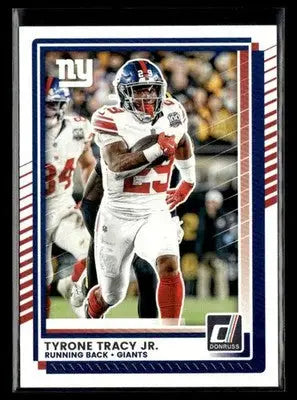 2025 Donruss #5 Tyrone Tracy New York Giants - Football Card Single