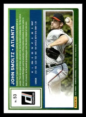 2025 Donruss #53 John Smoltz - Baseball Card Single