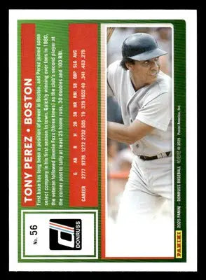 2025 Donruss #56 Tony Perez - Baseball Card Single